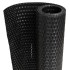 Toldo para balcón ratán sintético negro 300x90