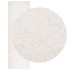 Alfombra de pelo largo moderna crema 80x250