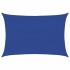 Toldo de vela rectangular HDPE azul 160 g/m² 4x5