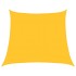 Toldo de vela trapecio HDPE amarillo 160 g/m² 4/5x4
