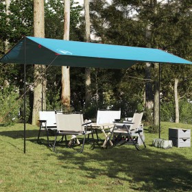 Lona de camping impermeable azul 500x294
