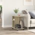 Mesa auxiliar con ruedas madera ingeniería Sonoma 50x30x55