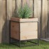 Jardinera de madera maciza de pino 40x40x50