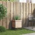 Jardinera de madera maciza de pino 40x40x50