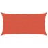 Toldo de vela HDPE terracota 160 g/m² 3x6