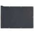 Pantalla de privacidad de balcón PVC gris antracita 800x90