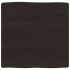 Tablero mesa madera tratada borde vivo marrón 60x60x(2-6)