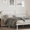 Cabecero de metal blanco 160 cm