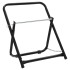 Carrito de rollo de manguera acero negro 48 cm 45