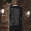 Lámpara de pared de exterior con sensor acero inoxidable