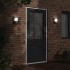 Apliques de exterior con sensor 2 uds acero inoxidable