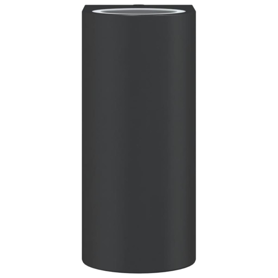 Lámparas de pared de exterior 2 uds aluminio fundido