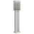 Lámpara de suelo de exterior acero inoxidable plateado 60