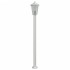 Lámpara de suelo de exterior acero inoxidable plateado 120