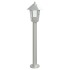 Lámpara de suelo de exterior acero inoxidable plateado 80