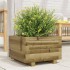 Jardinera madera de pino impregnada 40x40x26,5