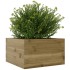 Jardinera de madera de pino impregnada 40x40x23