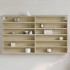 Vitrina de madera de ingeniería roble Sonoma 100x8,5x58