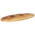 Tablero de mesa ovalado madera maciza de mango 90x40x2,5