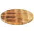 Tablero de mesa ovalado madera maciza de mango 90x40x2,5
