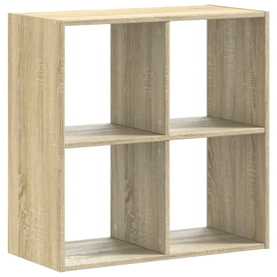Estantería madera de ingeniería roble Sonoma 68,5x32x68,5