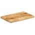 Tablero de mesa borde natural madera maciza mango 60x30x3,8