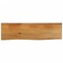 Tablero de mesa borde natural madera maciza mango 110x20x2,5