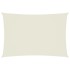 Toldo de vela rectangular tela Oxford color crema 2,5x4,5