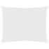 Toldo de vela rectangular tela Oxford blanco 3,5x4,5