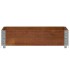 Jardinera de madera maciza de pino marrón 80x60