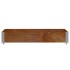 Jardinera de madera maciza de pino marrón 120x80