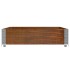 Jardinera de madera maciza de pino marrón 120x80