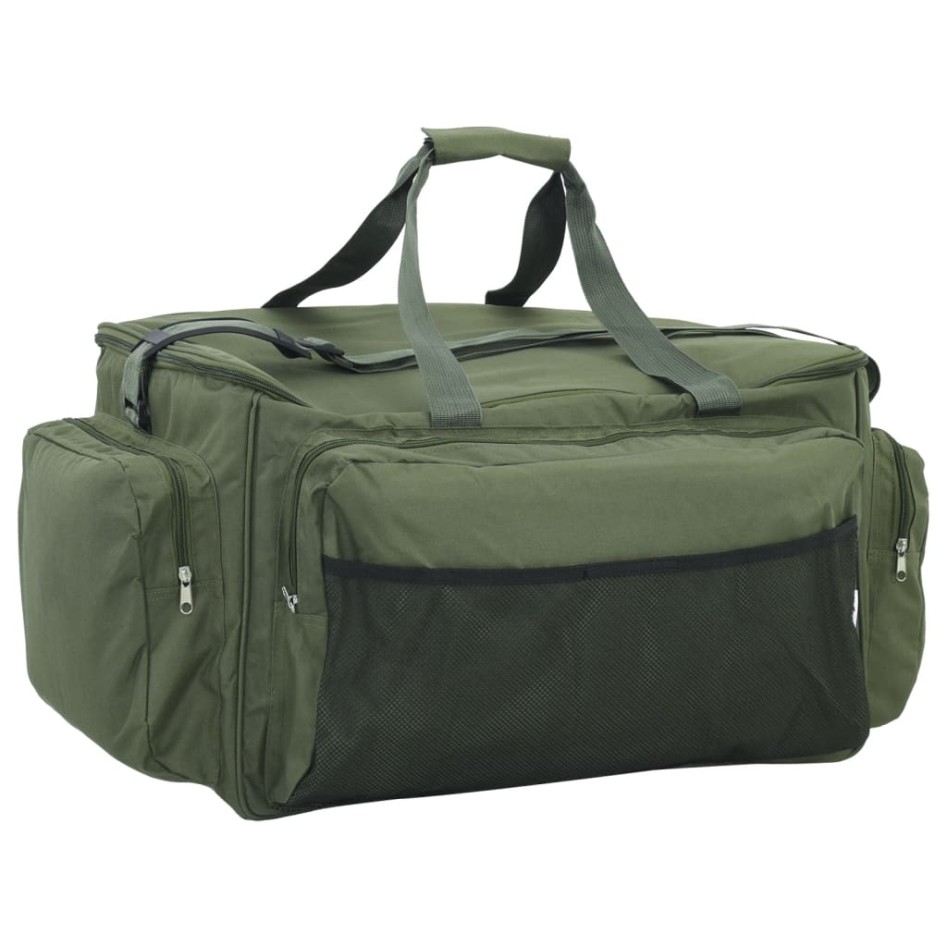 Bolso de pesca impermeable tela Oxford verde