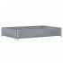 Collar de palet madera maciza de pino gris 120x80