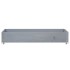 Collar de palet madera maciza de pino gris 120x80