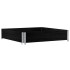Collar de palet madera maciza de pino negro 100x100