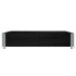 Collar de palet madera maciza de pino negro 100x100