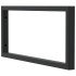 Soportes estante de lavabo 2 uds rectangular acero