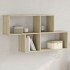 Estantería de pared madera ingeniería roble Sonoma 100x20x53