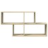 Estantería de pared madera ingeniería roble Sonoma 100x20x53