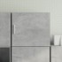 Armario de pared madera ingeniería gris hormigón 45x42,5x40