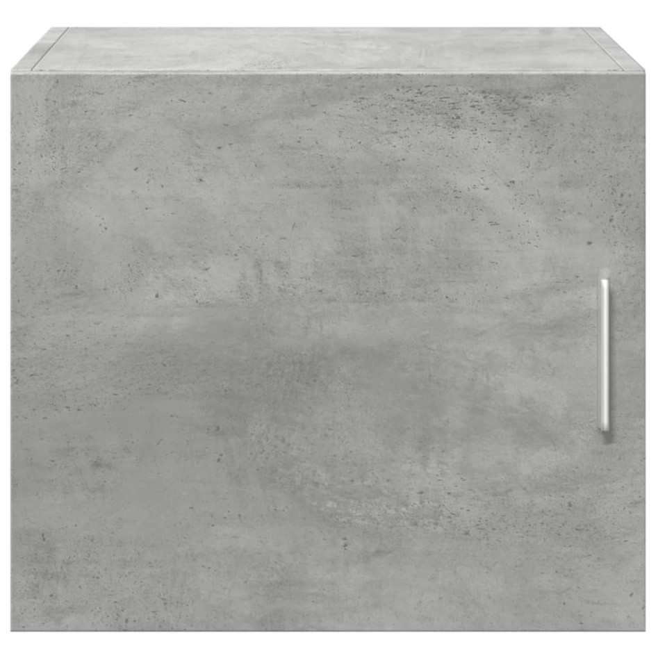 Armario de pared madera ingeniería gris hormigón 45x42,5x40