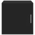 Armario de pared madera de ingeniería negro 40x42,5x40