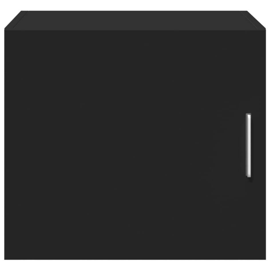Armario de pared madera de ingeniería negro 45x42,5x40