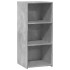 Aparador de madera de ingeniería gris hormigón 40x41x93