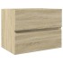 Armario de lavabo contrachapada roble Sonoma 60x38,5x45