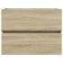 Armario de lavabo contrachapada roble Sonoma 60x38,5x45