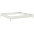 Arriate de acero blanco 100x100x18,5