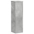 Soportes de plantas 2 uds madera gris hormigón 17x17x60