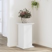 Soportes para plantas madera de ingeniería blanco 33x33x60 cm